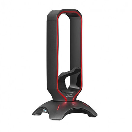 SUPPORT CASQUE MARS GAMING MHHPRO RGB HOLDER black
