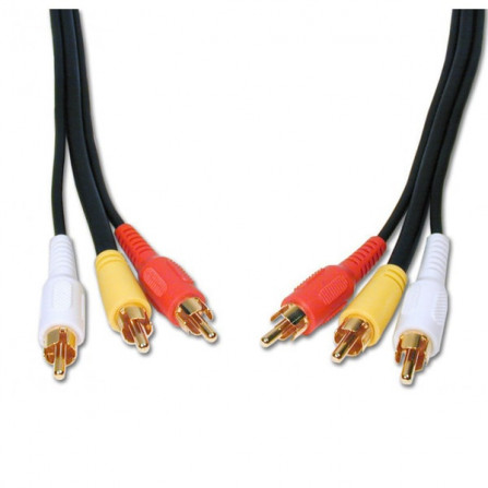 CABLE 3 RCA Vers 3 RCA 1.5M  a bas prix Tunisie