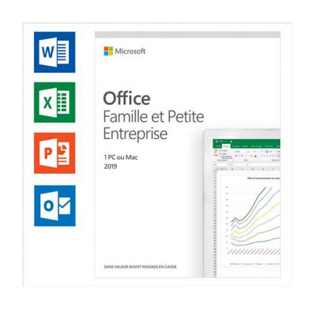 prix MICROSOFT OFFICE HOME & BUSINESS 2019 Tunisie