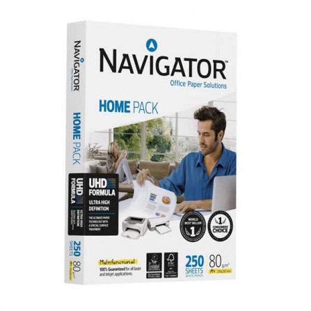 RAME PAPIER A4 NAVIGATOR 250 FEUILLES