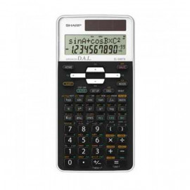 CALCULATRICE SCIENTIFIQUE SHARP EL-506TS-WH - NOIR & BLANC