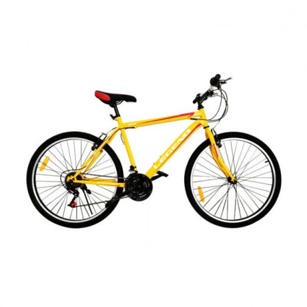 BICYCLETTE VTT PRADO LEGEND 18 VITESSE 26" - JAUNE