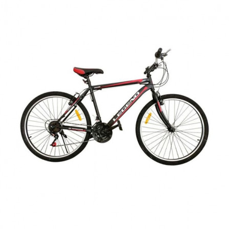 BICYCLETTE VTT PRADO LEGEND 18 VITESSE 26" - NOIR