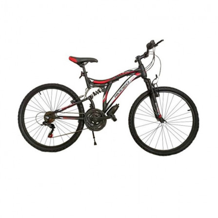 BICYCLETTE VTT RODEO BLAST 6026-B18 DOUBLE SUSPENSION 26" - NOIR