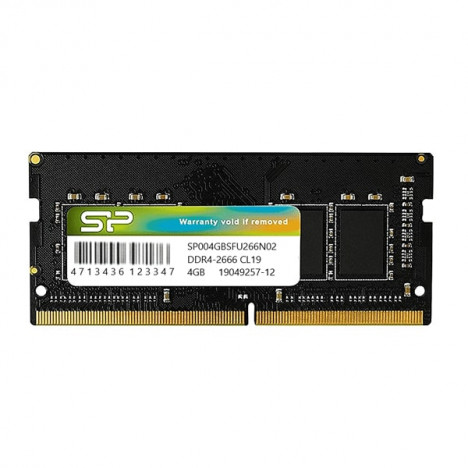 BARETTE MÉMOIRE SILICON POWER SODIMM 4 GO DDR4 2666 MHZ