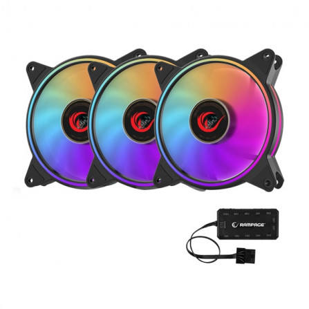 prix VENTILATEUR RAMPAGE RB-K12 LED ARGB
