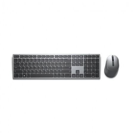 ENSEMBLE CLAVIER ET SOURIS SANS FIL DELL KM7321W Gris