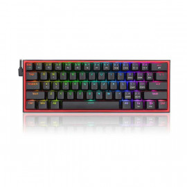 Clavier Mécanique REDRAGON K617 RGB RED SWITCH BLACK REDRAGON - 3 - tunisie