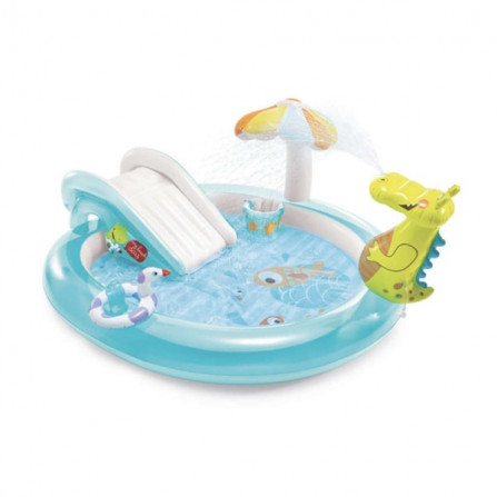 prix AIRE DE JEUX GONFLABLE INTEX ALLIGATOR