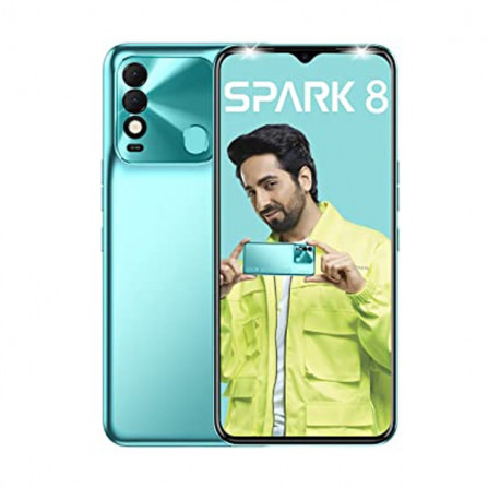 TECNO SPARK 8 Bleu Turquoise